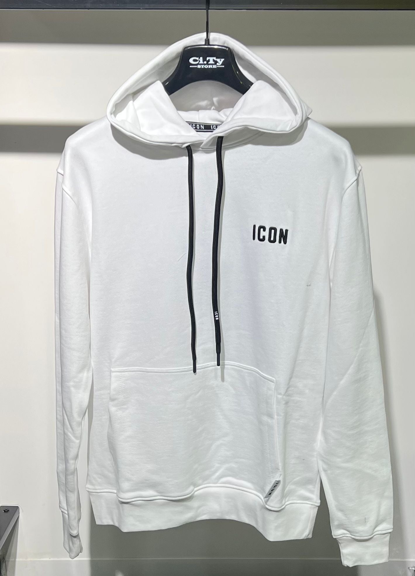 FELPA ICON CON CAPPUCCIO
