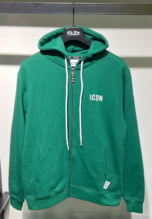 FELPA ICON UOMO CON ZIP