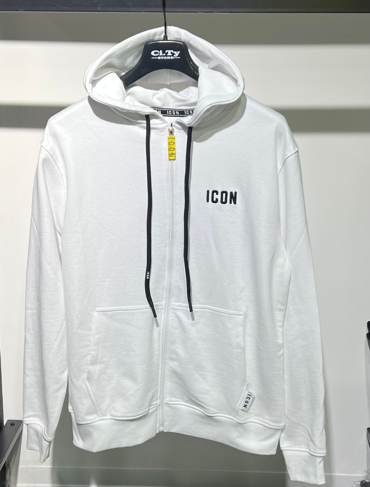 FELPA ICON UOMO CON ZIP