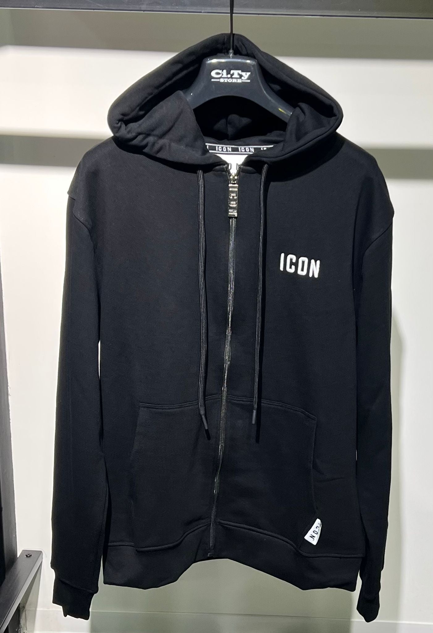 FELPA ICON UOMO CON ZIP